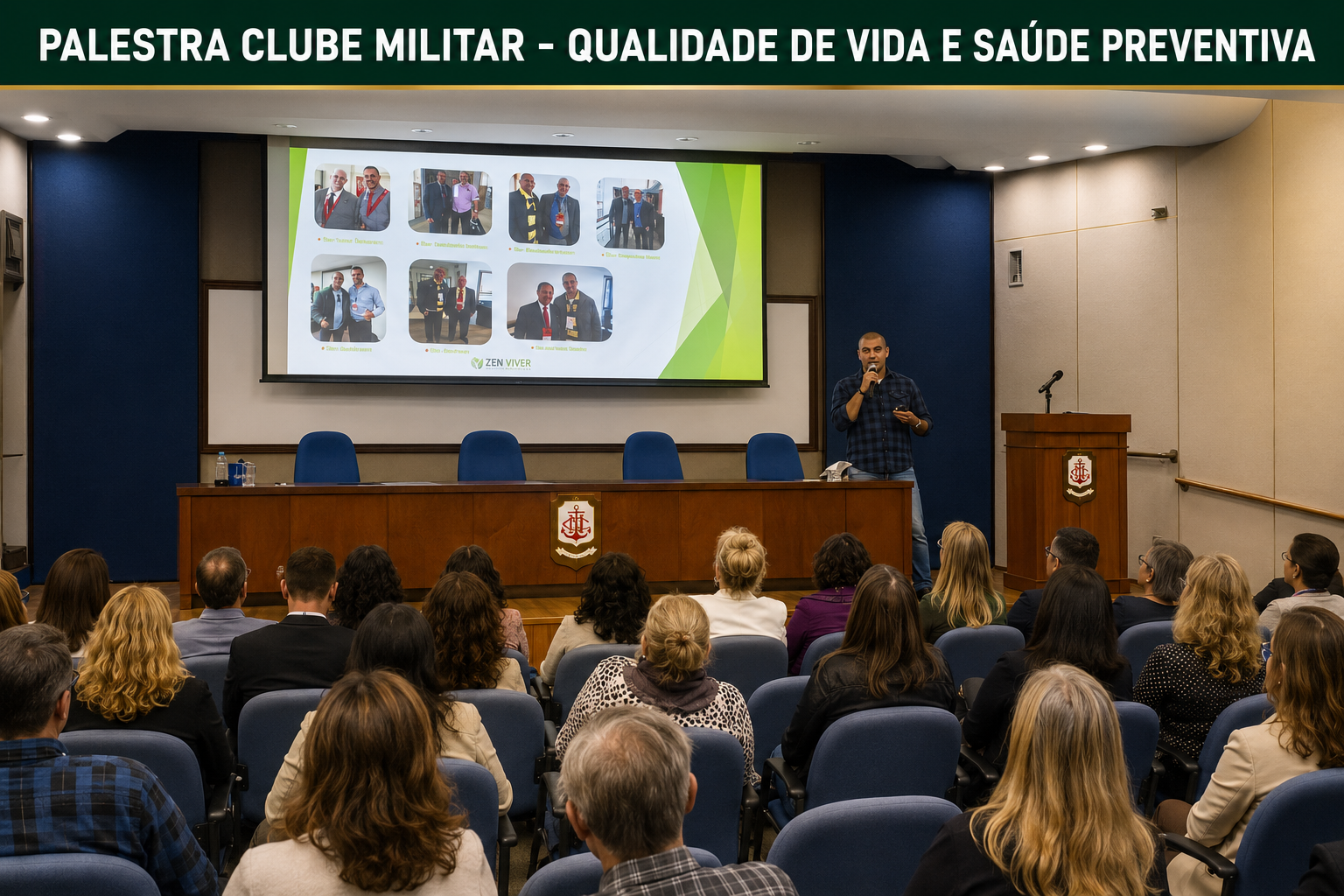 Palestra Clube Militar Rio de Janeiro — saúde e bem-estar