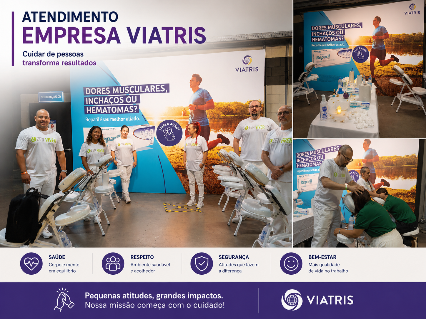 Massagem in company Viatris farmacêutica Rio de Janeiro