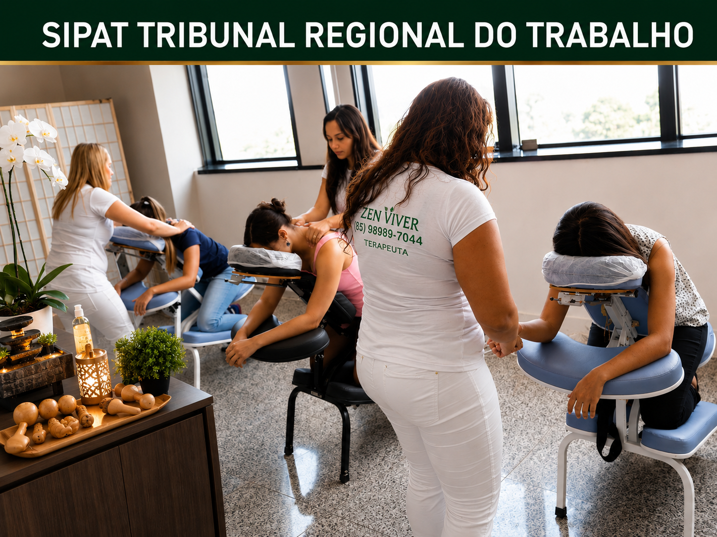 SIPAT TRT 5 — saúde ocupacional Rio de Janeiro