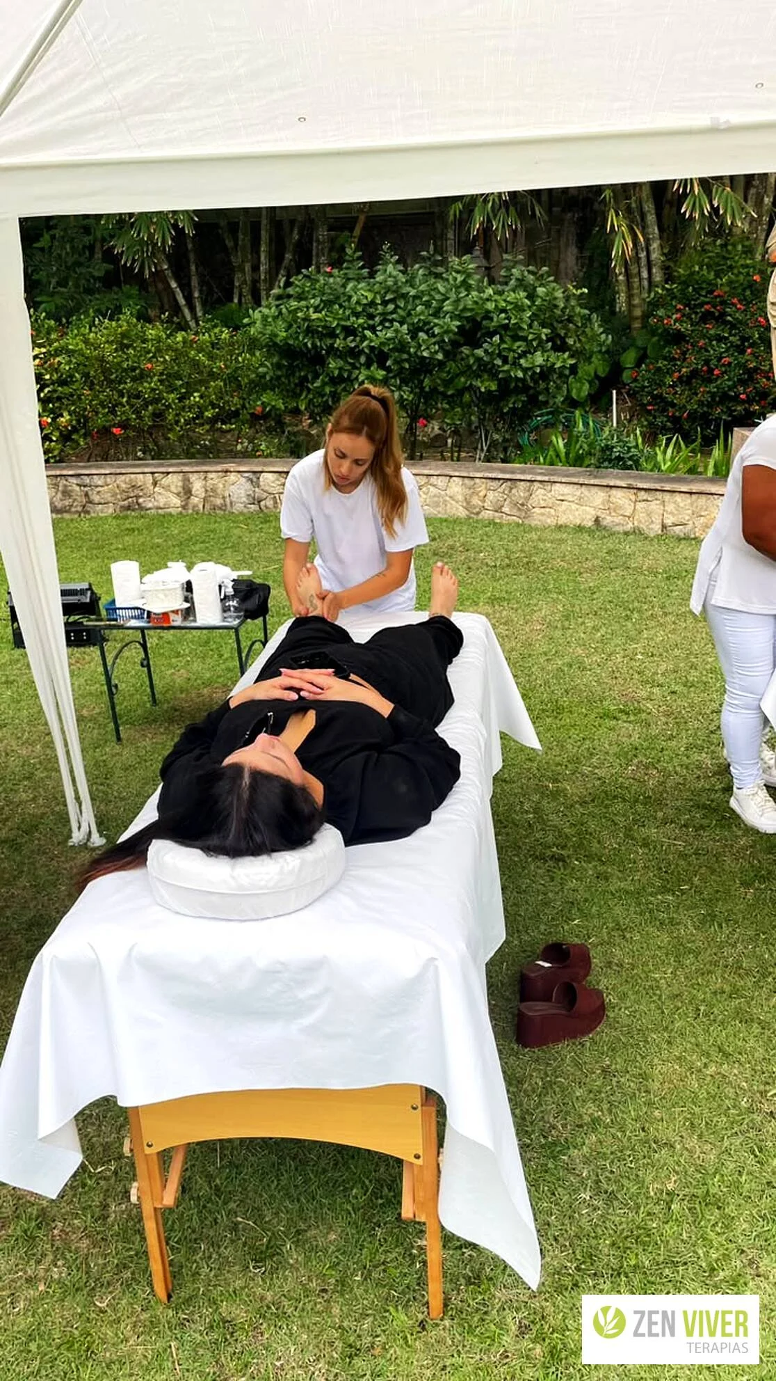 Quick massage em evento corporativo no Rio de Janeiro